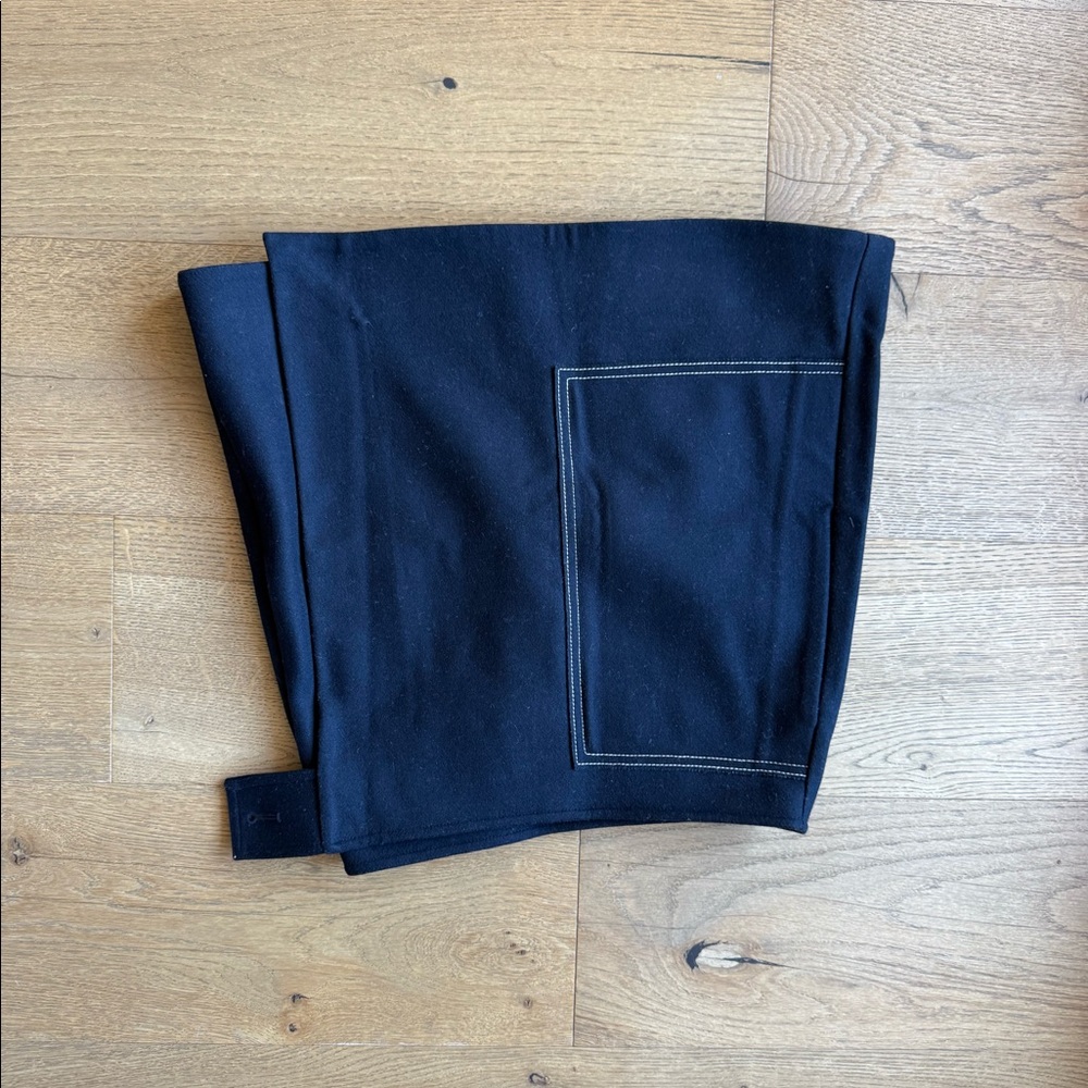 COS wool cashmere mini wrap skirt size 2